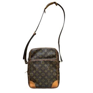 Authentic Louis Vuitton Monogram Crossbody Bag Amazon GM Large Unisex Women